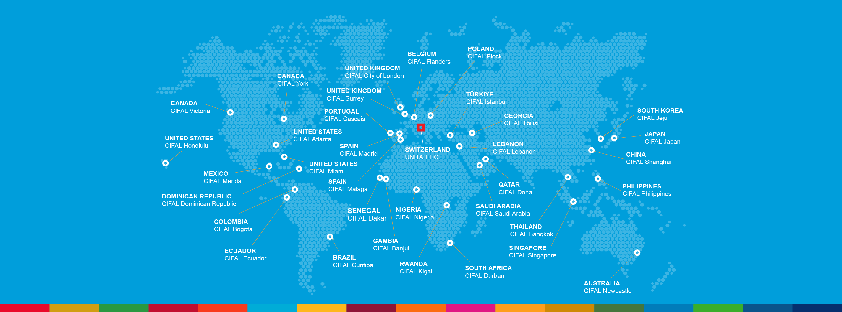 cifal network map